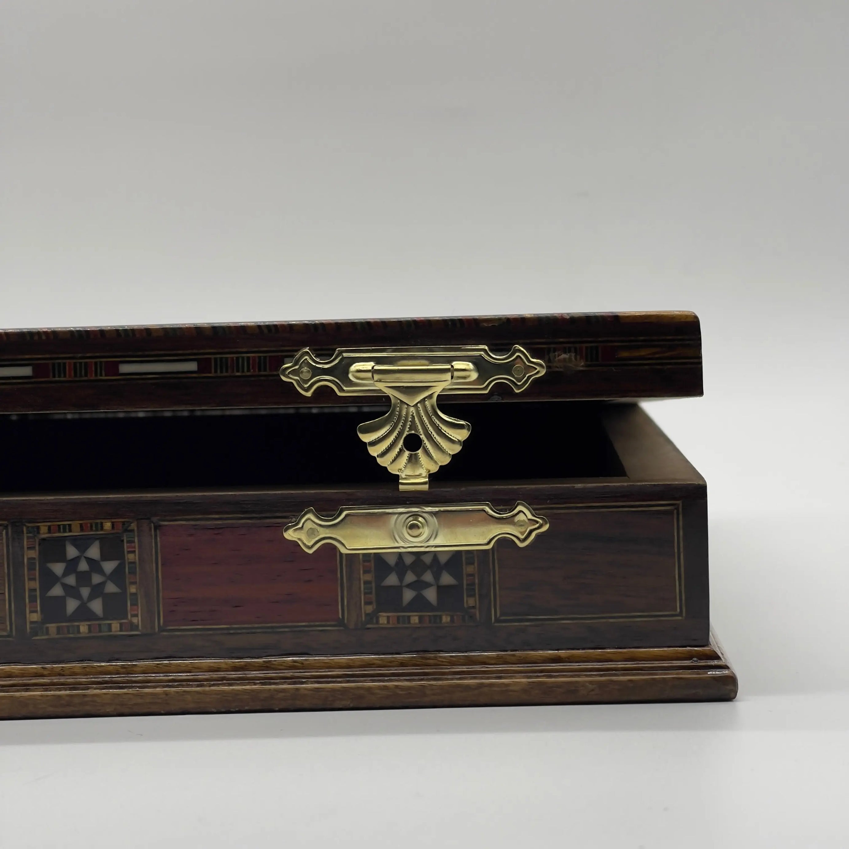 15.3" Rosewood Handmade Storage Luxury Wooden Chess Board