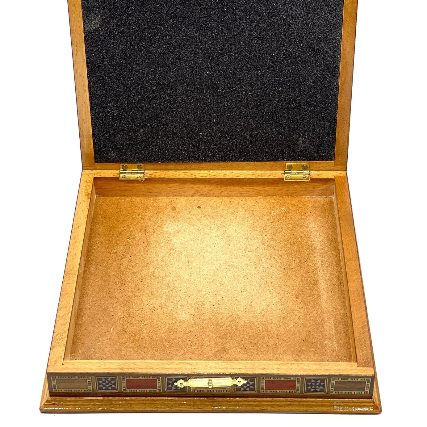 9" 11" Mini Rosewood Handmade Wooden Chess Set with Metal Chess Pieces